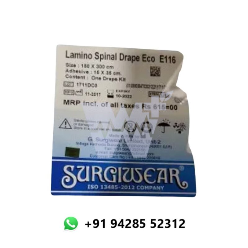 Surgiwear Lamino Eco Spinal Drape - Image 3