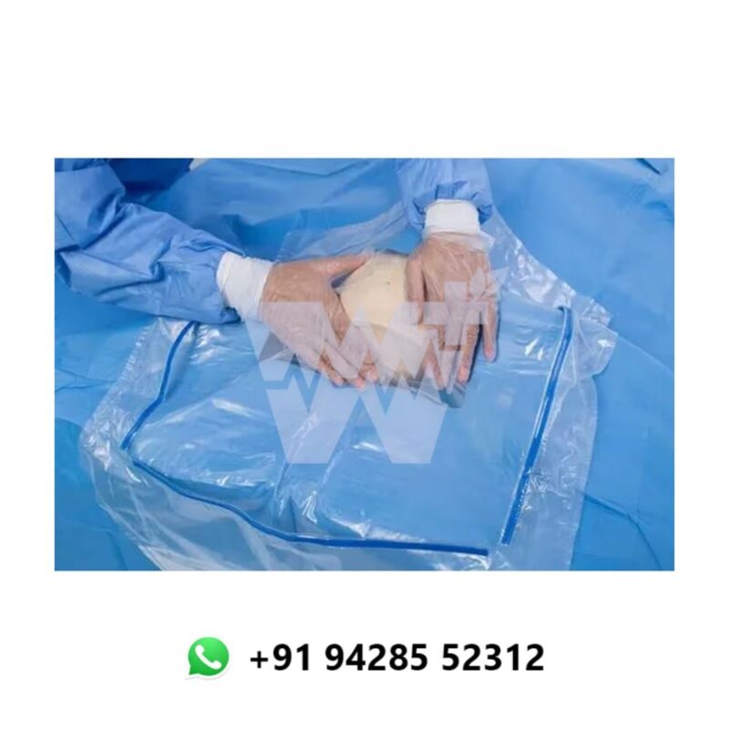 Primewear Premium Craniotomy Drape with Drainage Funnel - Image 3