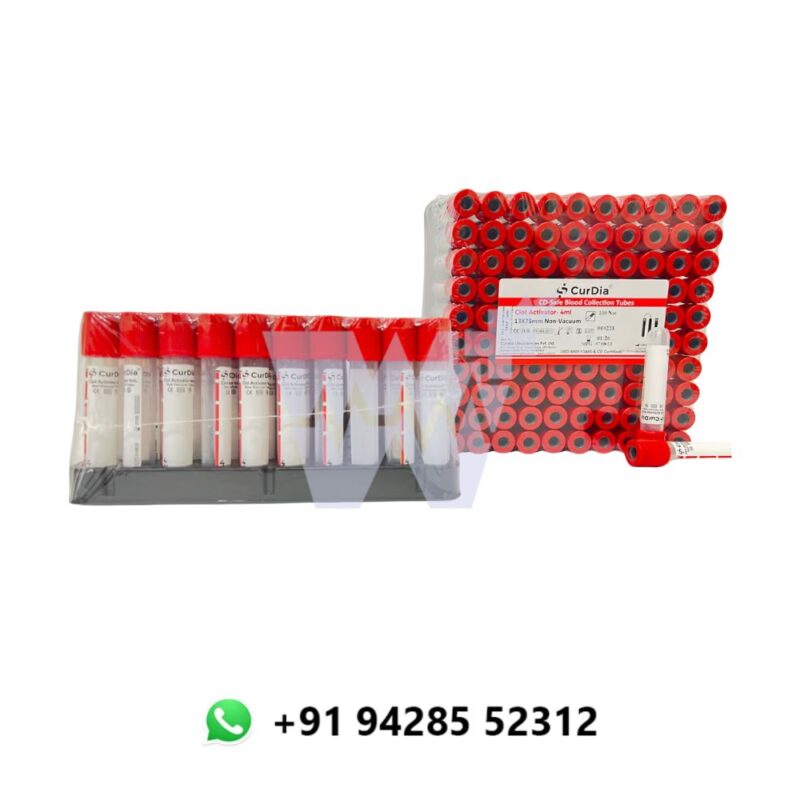Curdia Clot Activator Non Vacuum Blood Collection Tube - Image 3