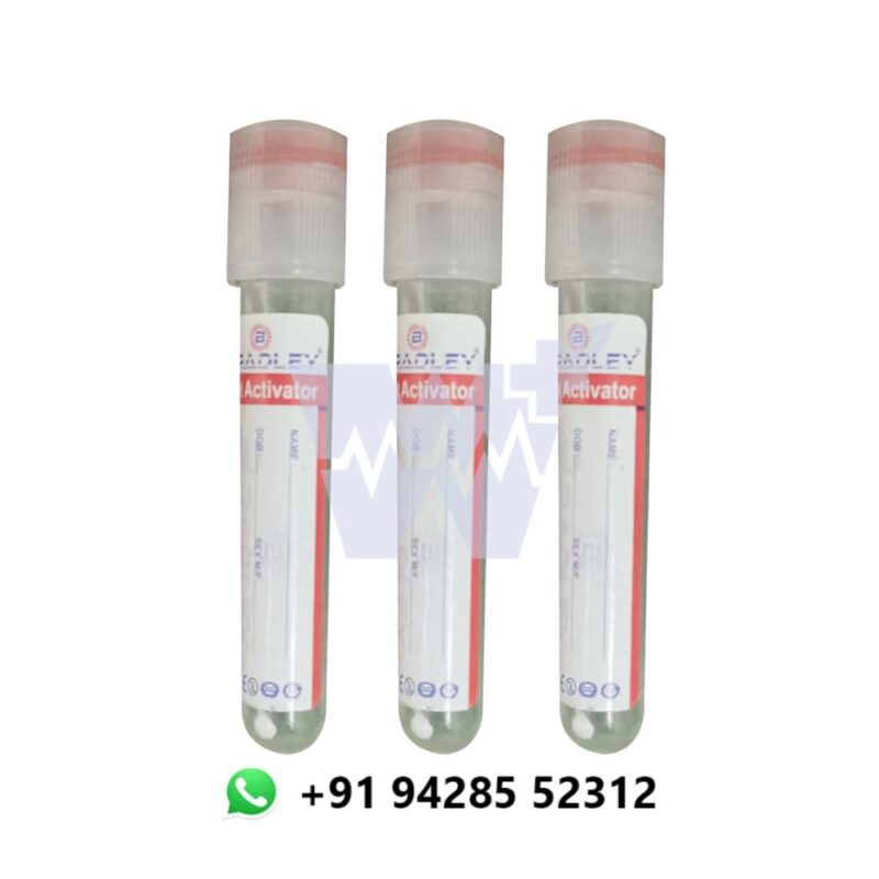 Bradley Clot Activator Plain Tube Non Vacuum Blood Collection Tube - Image 3