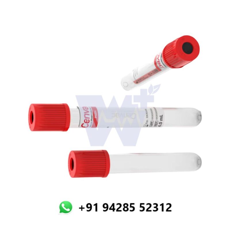 Cenvac Plain Serum Vacuum Blood Collection Tube - Image 3