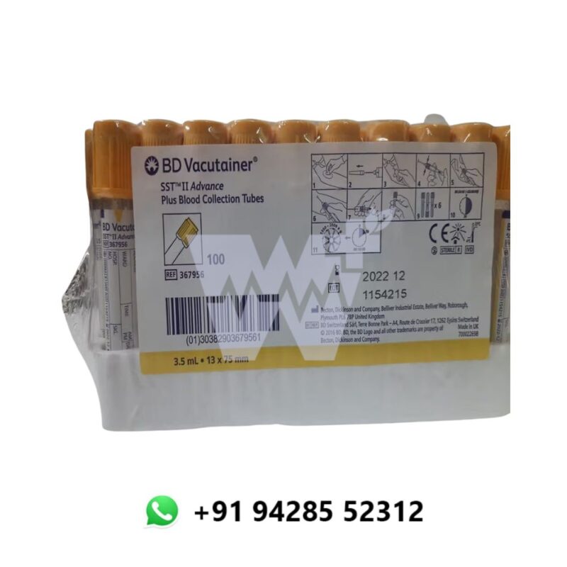 BD SST II Vacutainer Blood Collection Tube - Image 3