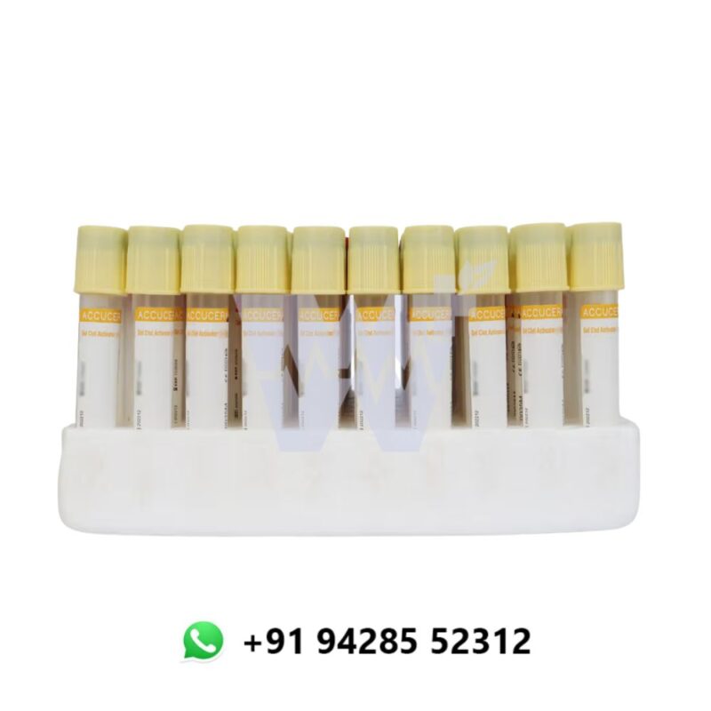 Accucera Gel and Clot Activator Blood Collection Tube - Image 3