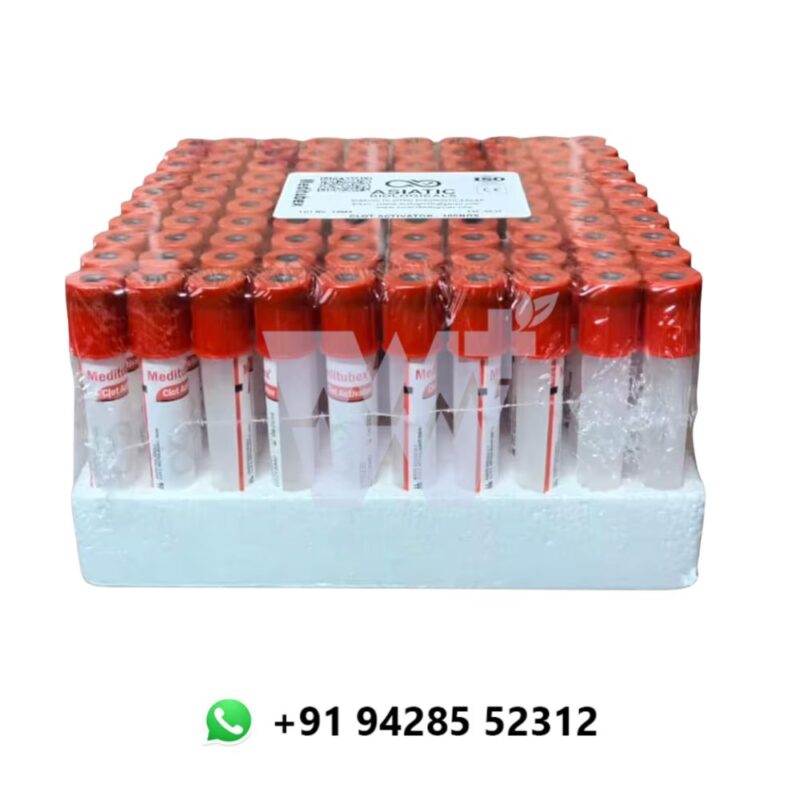 Meditubex Clot Activator 4ml Non Vacuum Blood Collection Tube - Image 3