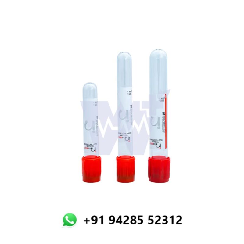 Nasmed Clot Activator Vacuum Blood Collection Tube - Image 3