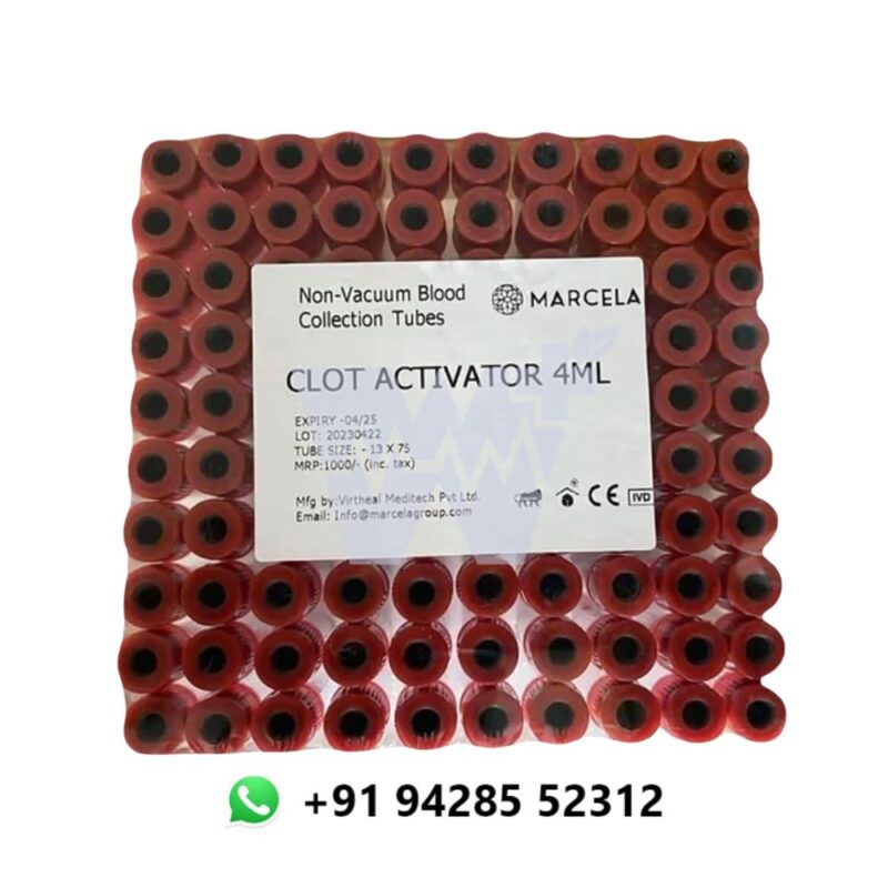 Marcela Clot Activator Non Vacuum Blood Collection Tube - Image 3