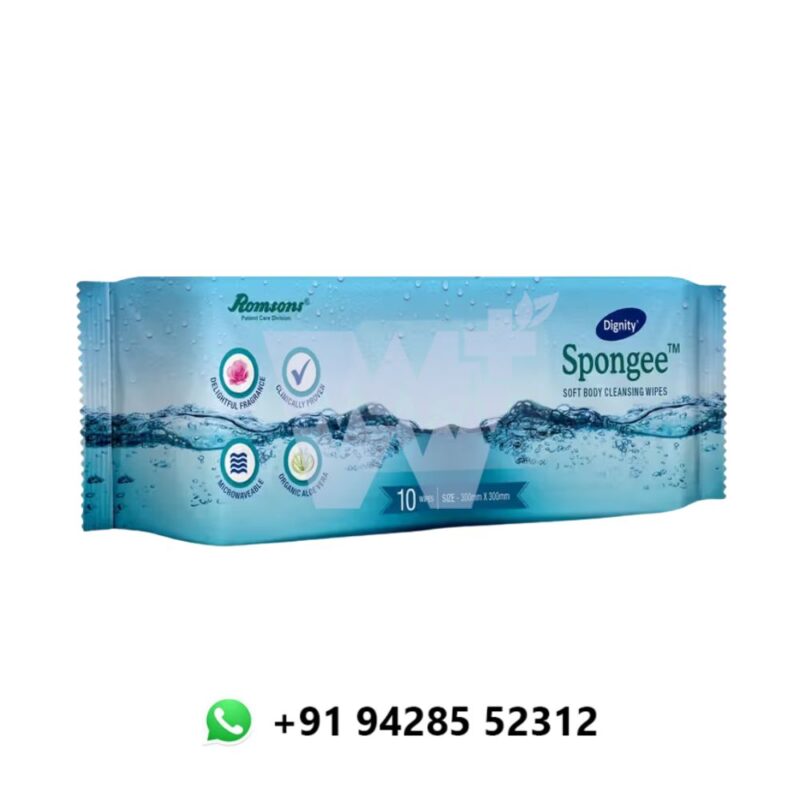 Romsons Dignity Spongee Body Wipe - Image 3