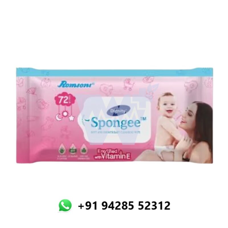 Romsons Dignity Spongee Baby Wet Wipe - Image 3