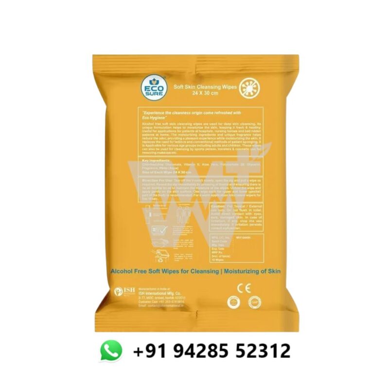 EcoSure Adult Wipes ZIP Lock - Image 3