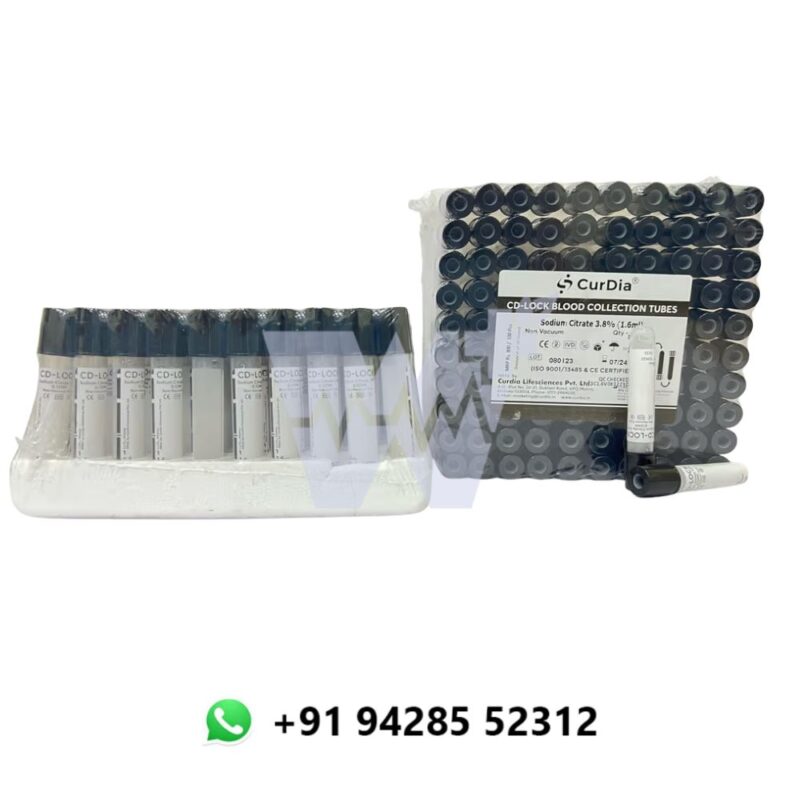 Curdia Sodium Citrate 3.8% Non Vacuum Blood Collection Tube - Image 3