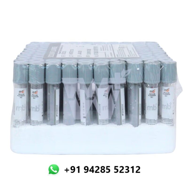 mb+ Sodium Fluoride Vacuum Blood Collection Tubes - Image 3