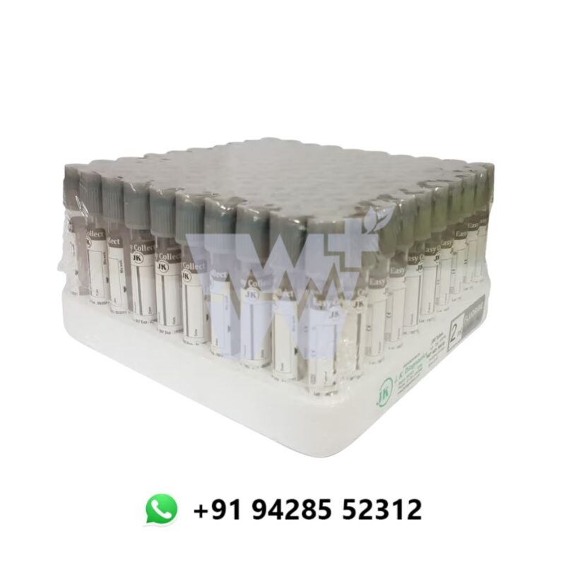 J.K. Diagnostic Sodium Fluoride & Potassium Oxalate 2ml Blood Collection Tube - Image 3
