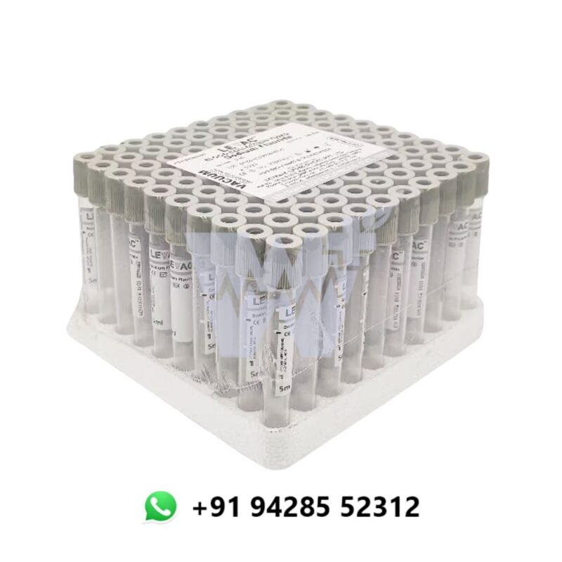 Levram Sodium Fluoride Non Vacuum Blood Collection Tube - Image 3