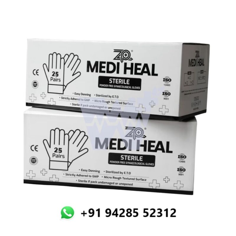 ZP Mediheal Sterile Gyanaecological Gloves - Image 3