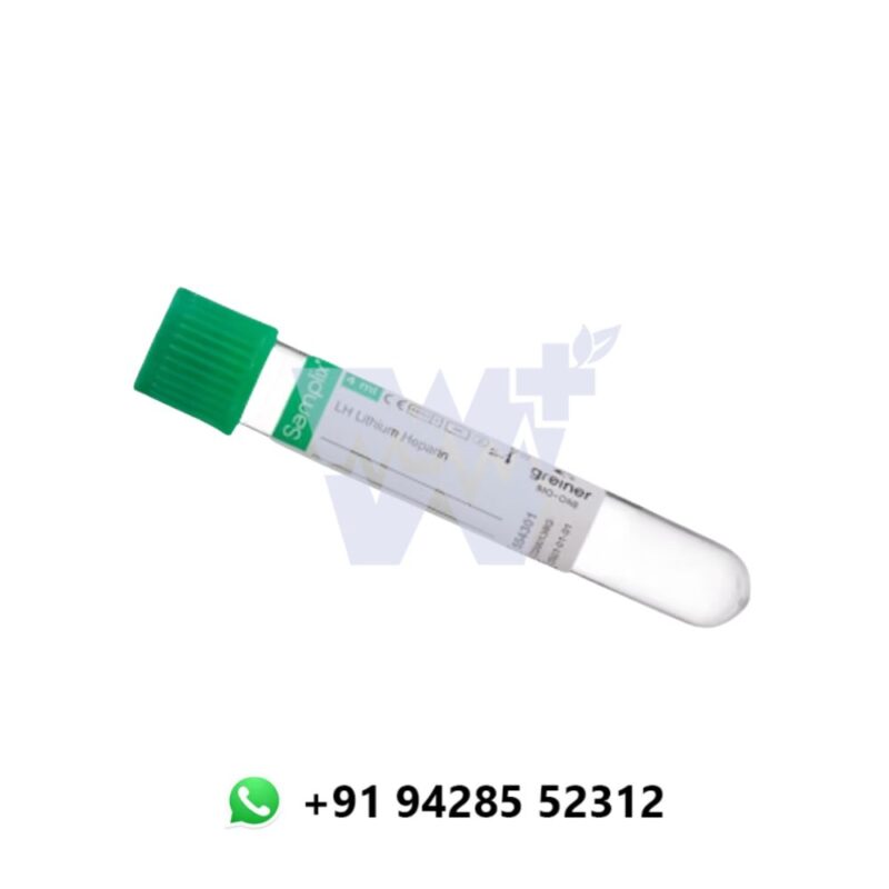 Greiner Samplix Lithium Heparin 4ml Green Cap - Image 3