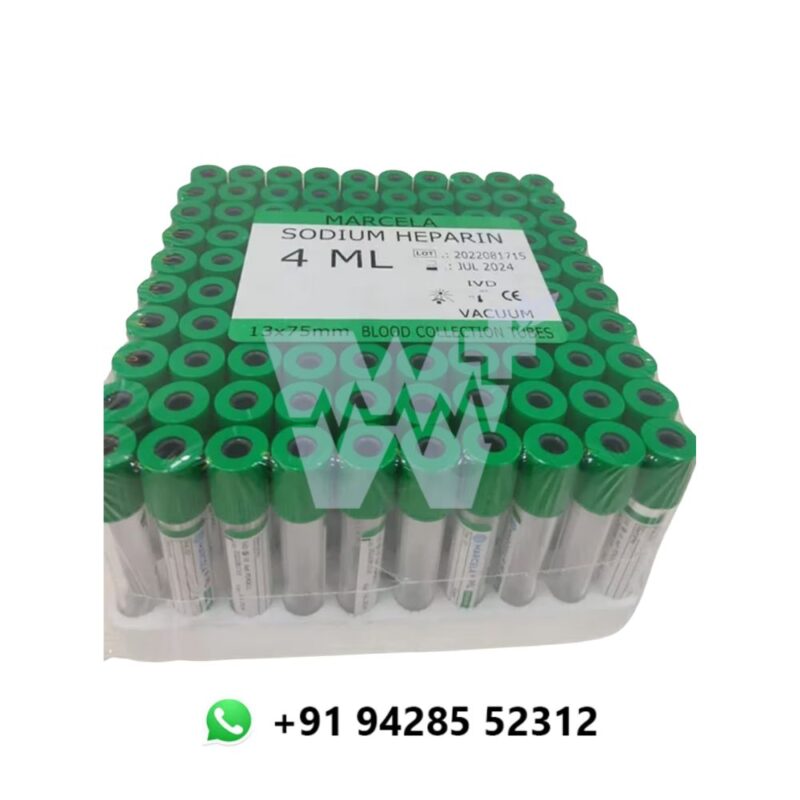 Marcela Sodium Heparin Vacuum Blood Collection Tube - Image 3