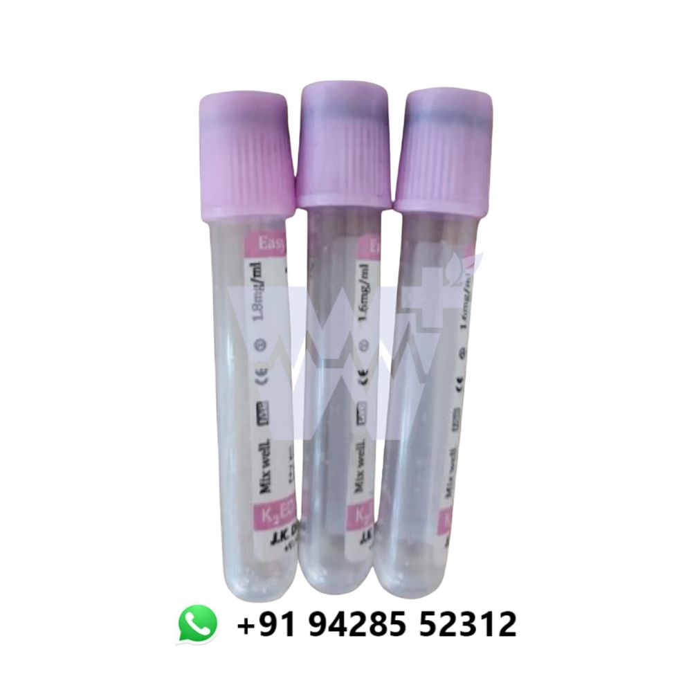 J.K. Diagnostic K2EDTA Non Vacuum Blood Collection Tube PP - Image 3