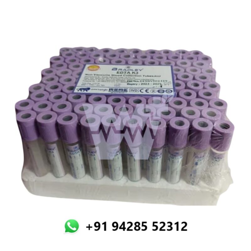 Bradley K3 EDTA Vaccum Blood Collection Tube - Image 3