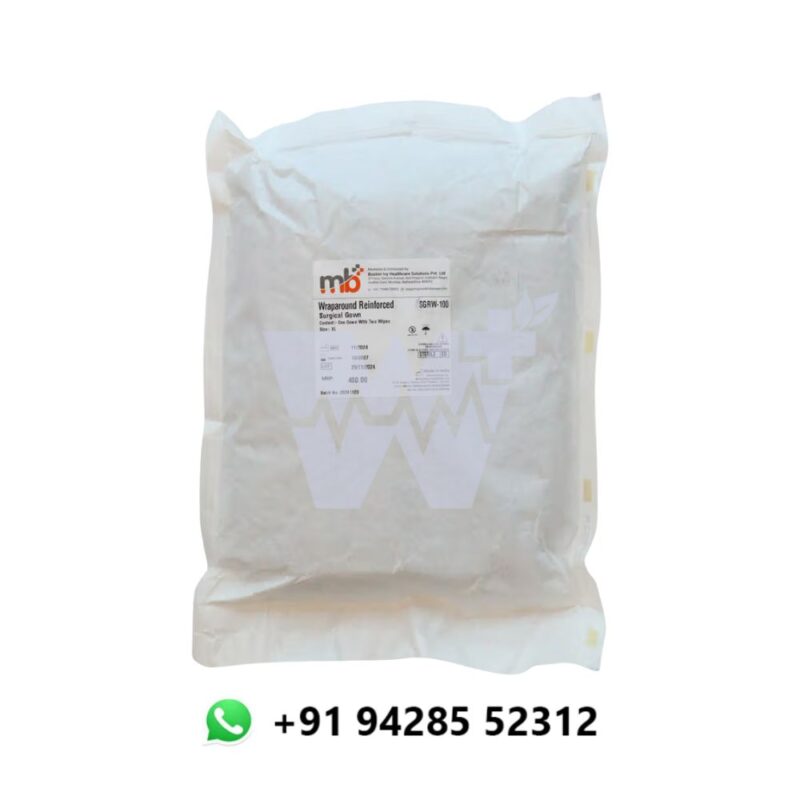 mb+ Wraparound Reinforced Surgical Gown - Image 3