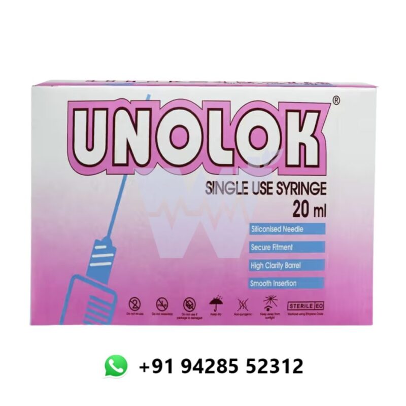 HMD Unolok 20ml Syringe with Needle - Image 3