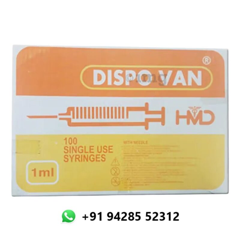 HMD Dispovan Syringe with Needle - Image 3