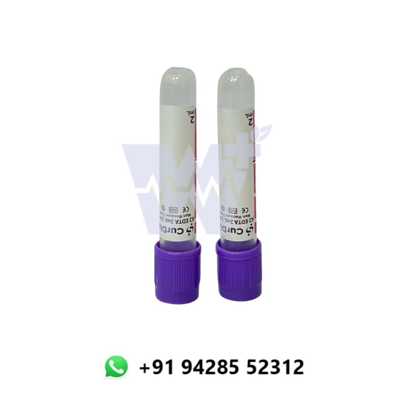 Curdia K2EDTA Non Vacuum Blood Collection Tube - Image 2