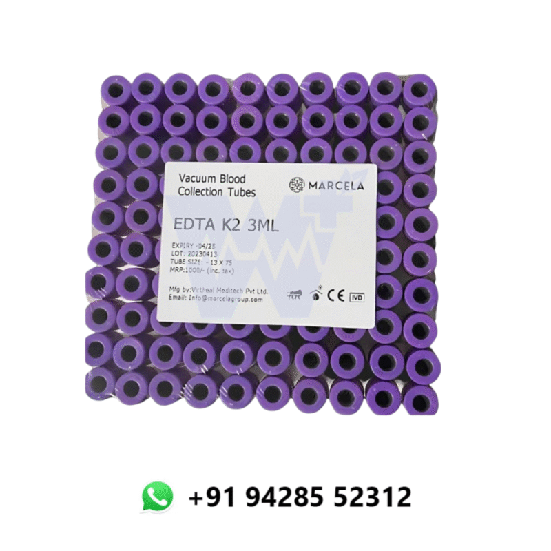 Marcela K2EDTA Non Vacuum Blood Collection Tube