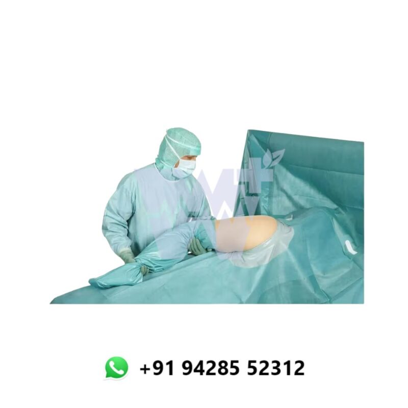 Primewear Hip Drape with Clear Leg Pocket - Image 3