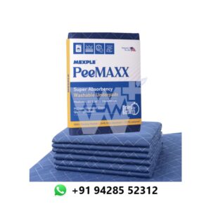 Mexple PeeMAXX Cotton Adult Reusable Classic Bed Washable Underpad
