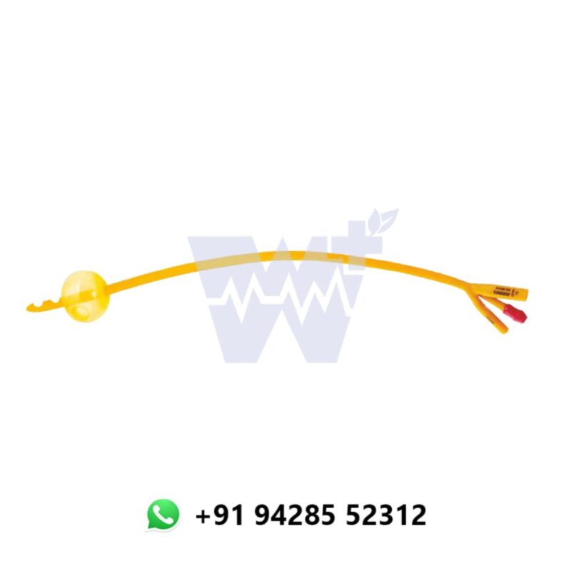 Ribbel 3 Way Foley Balloon Catheter Sterile - Image 3