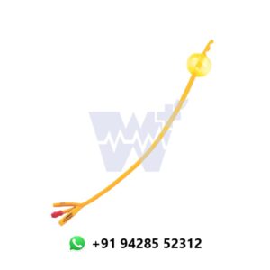 Ribbel 3 Way Foley Balloon Catheter Sterile