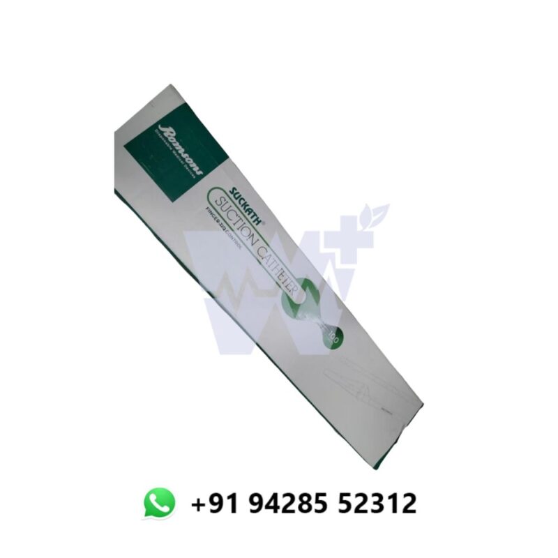Romsons Suckath Finger Tip Control Suction Catheter - Image 3