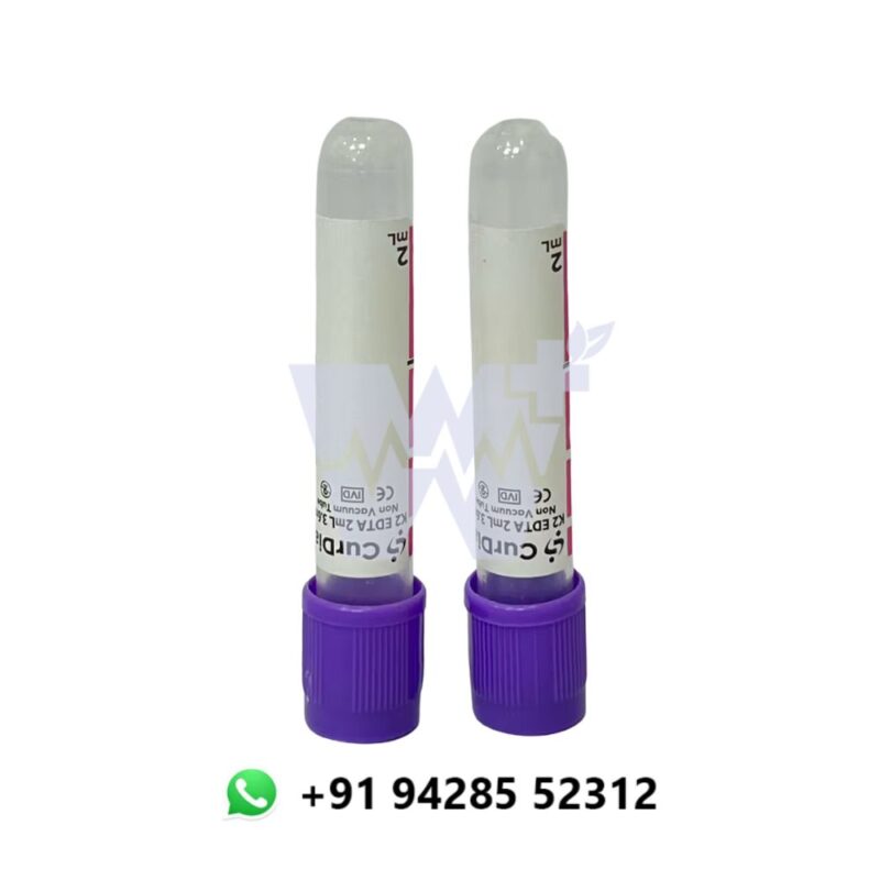 Curdia K2EDTA Non Vacuum Blood Collection Tube