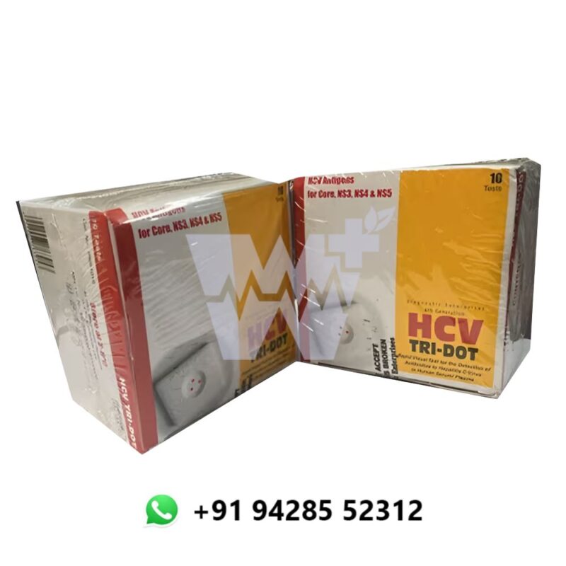 J. Mitra HCV Tri-Dot Rapid Card