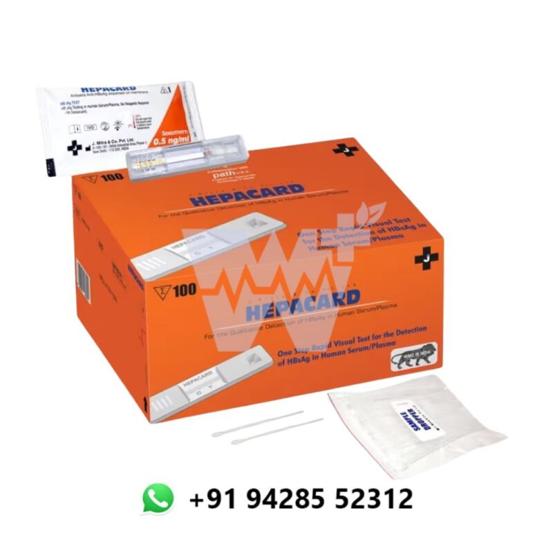 J. Mitra Hepacard HBsAg Rapid Test