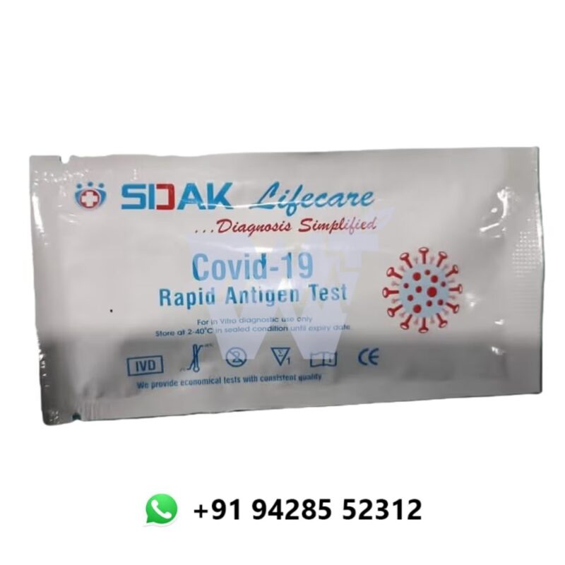 BRG Biomedicals Sidak Antigen Covid Antigen Rapid Card