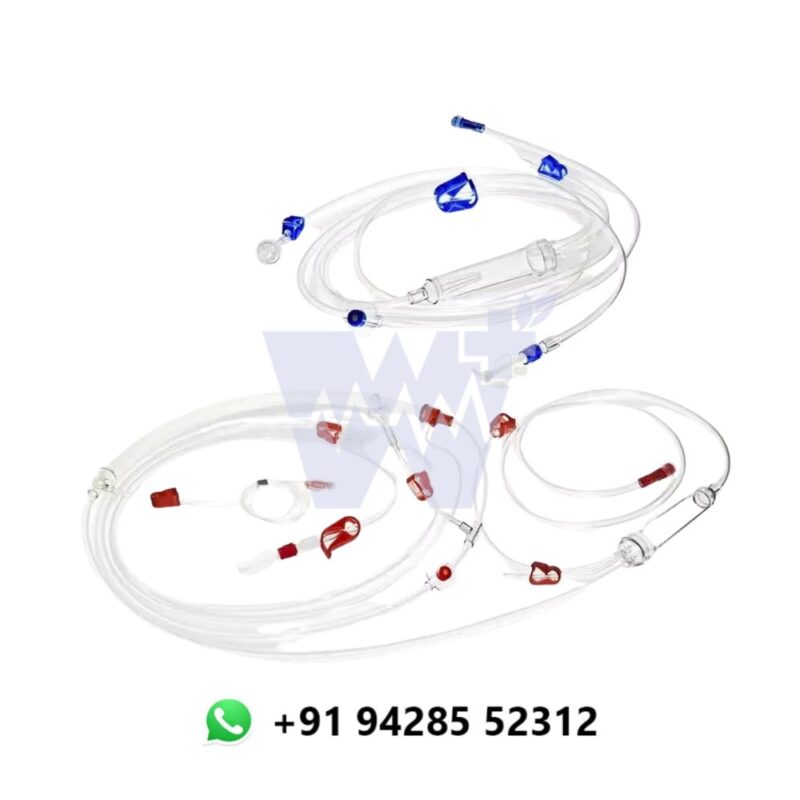 White Plus Blood Tubing Set