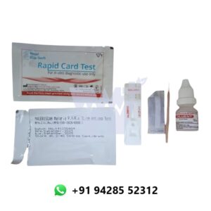 Maleriscan Malaria Pf/Pv 3 Line Antigen Rapid Card