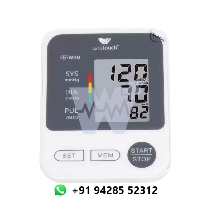 Caretouch BP Monitor White