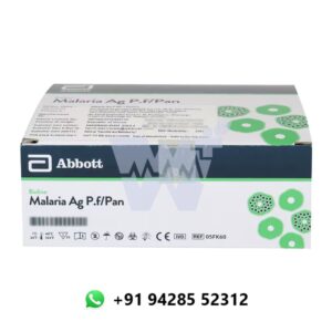 Abbott Mal AG P.F/PAN (D) Global Malaria rapid card