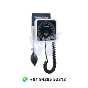 Welch Allyn 767 Wall Aneroid Sphygmomanometer with Reusable Adult FlexiPort Cuff