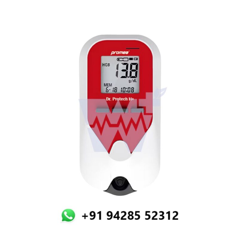 Promea Dr.Protech H+ Hemoglobin Analyzer with 25 Strips 10 Lancets