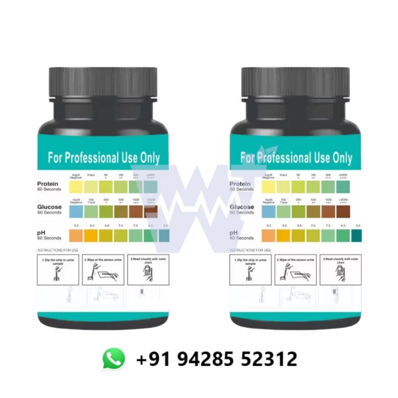 Dr.Manya Urine Strips 3 Parameter Glucose,Protein & pH