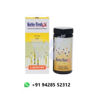 Accurex Urine Reagent Keto Test GK Urine Strip