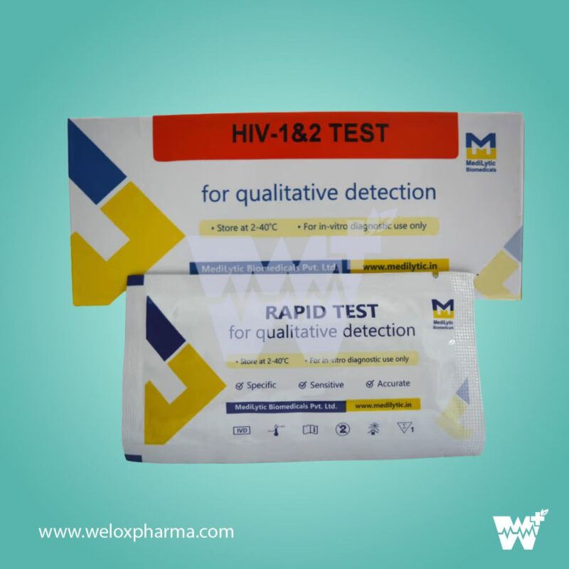 Medilytic Biomedicals HIV 1&2 Antibodies Rapid Card - Image 2