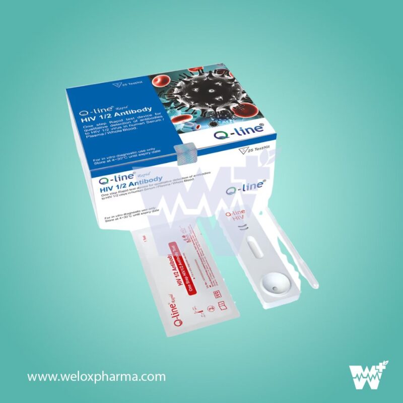 Q-Line HIV 1/2 Antigen Rapid Card - Image 2
