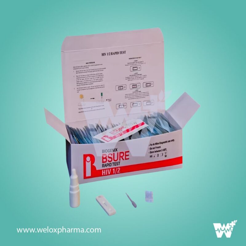 Biogenix 1/2 HIV Rapid Card - Image 2