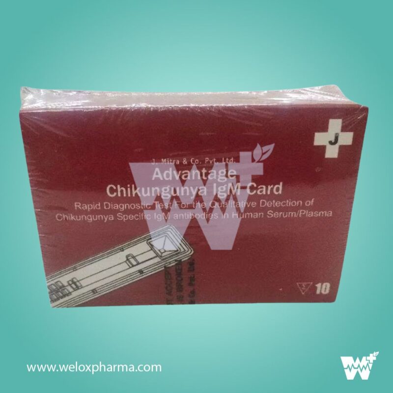 J. Mitra Advantage Chikungunya IgM Rapid Test - Image 2