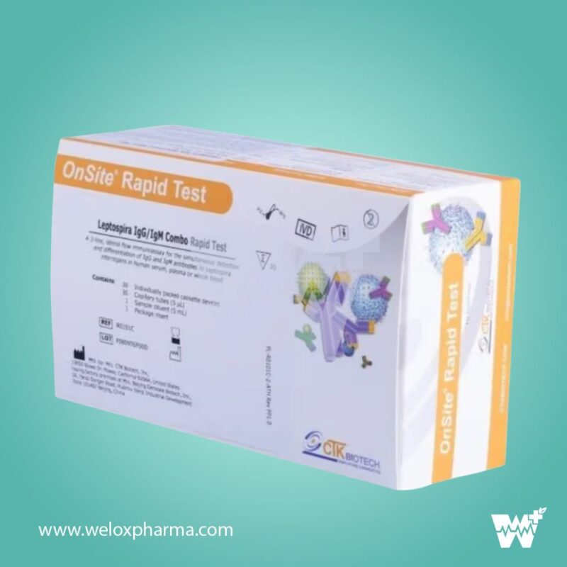 Athenese IgG/IgM Combo Leptospira rapid card - Image 2