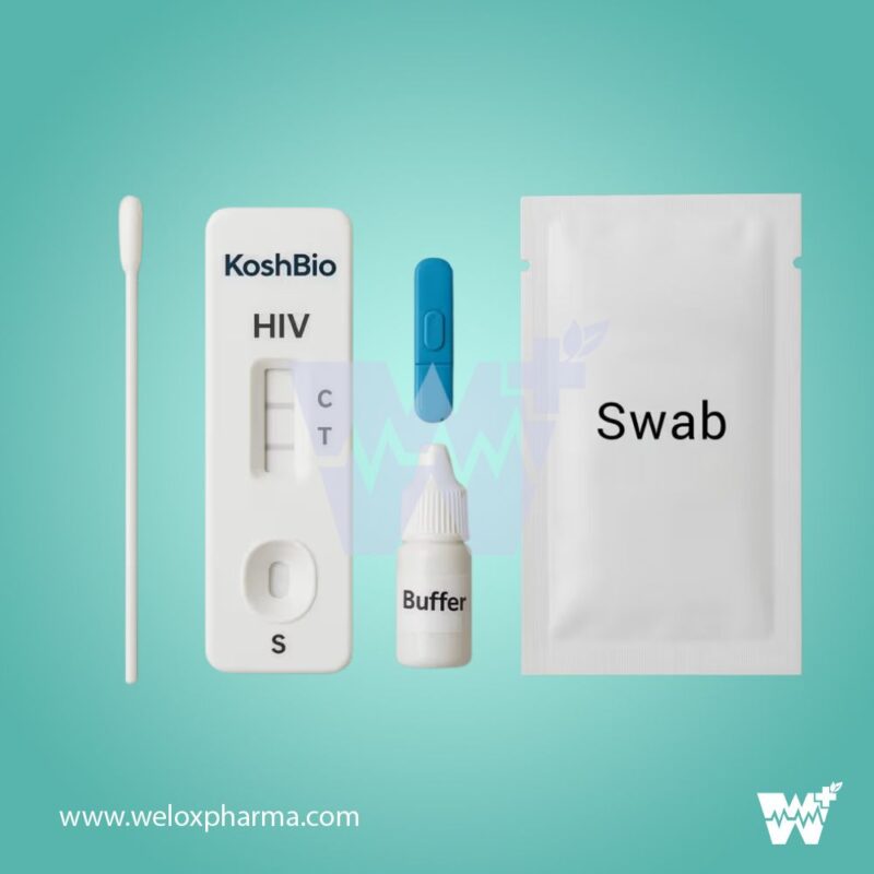 Medilytic Biomedicals Koshbio HIV-1&2 Rapid Card - Image 2